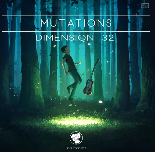DIMENSION 32 / MUTATIONS (LP) -DARK BLUE VINYL-