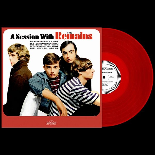 REMAINS / リメインズ / A SESSION WITH THE REMAINS (RED VINYL)