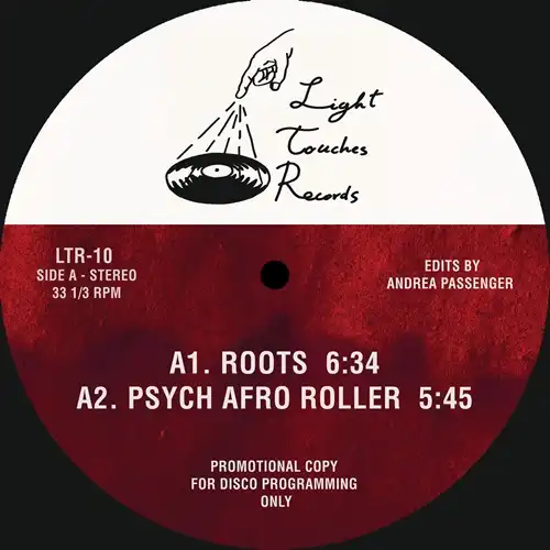 UNKNOWN ARTIST(LIGHT TOUCHES) / LIGHT TOUCHES 10 (ANDREA PASSENGER EDITS) EP