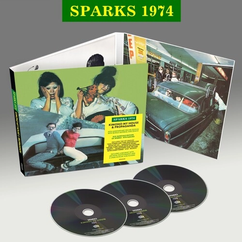 SPARKS / スパークス / KIMONO MY HOUSE & PROPAGANDA - 50TH ANNIVERSARY (3CD)