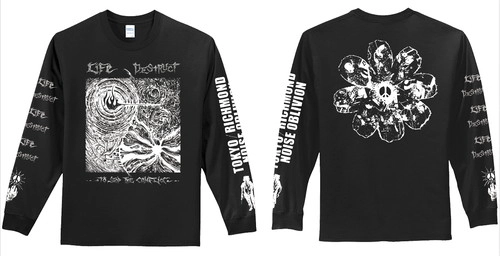 LIFE : DESTRUCT / M/LONGSLEEVE T-SHIRT