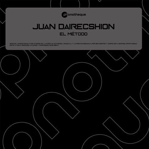 JUAN DAIRECSHION / EL METODO