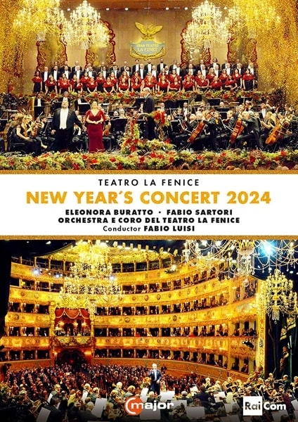 FABIO LUISI / ファビオ・ルイージ / NEW YEAR'S CONCERT TEATRO LA FENICE 2024(DVD)