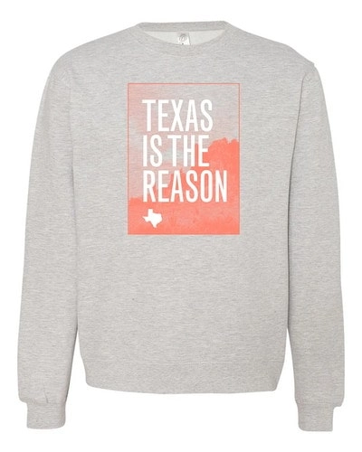 TEXAS IS THE REASON / テキサス・イズ・ザ・リーズン / L/LOGO SWEAT (GRAY)