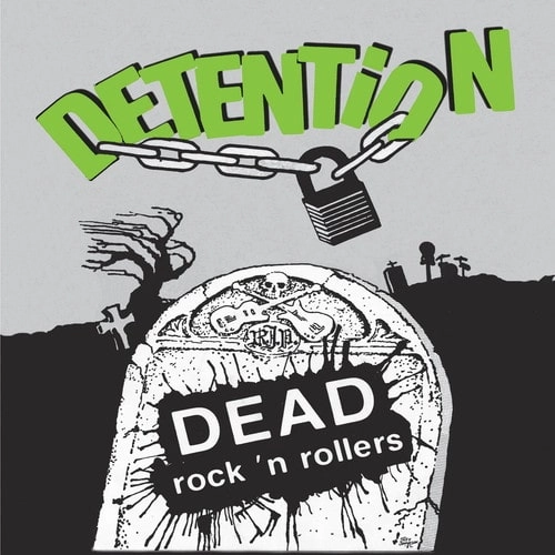 DETENTION / ディテンション / DEAD ROCK 'N ROLLERS (LP/BLACK VINYL)