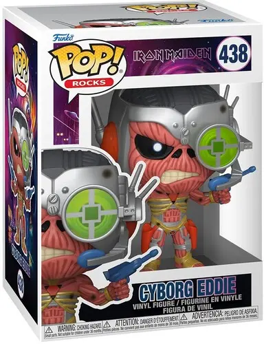 IRON MAIDEN / アイアン・メイデン / FUNKO POP! ROCKS: IRON MAIDEN - CYBORG EDDIE