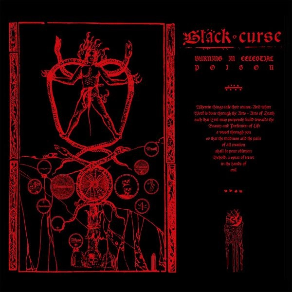 BLACK CURSE / BURNING IN CELESTIAL POISON