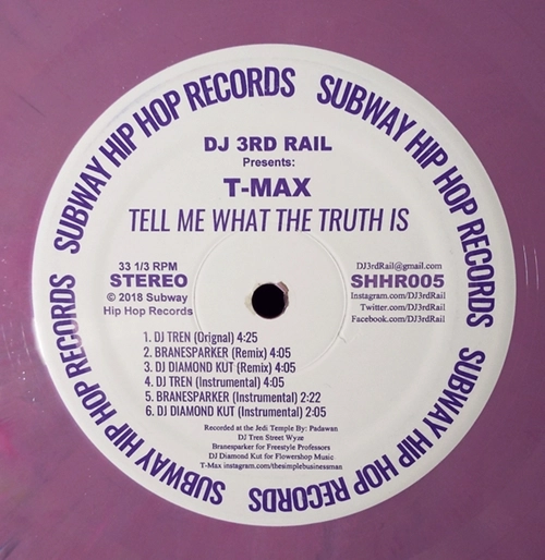 T-MAX / TELL ME WHAT THE TRUTH IS / BLESS THE APPARATUS (12inch)