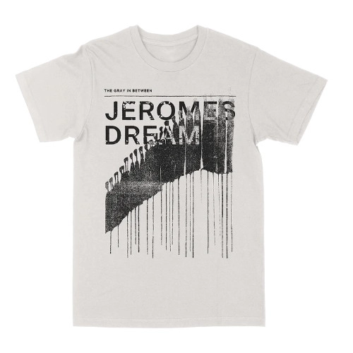 JEROMES DREAM / L/THE GREY IN BETWEEN T-SHIRT (WHITE)