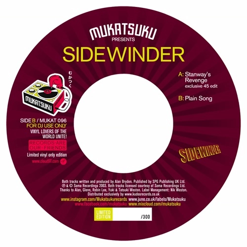 SIDEWINDER / STANWAY'S REVENGE / PLAIN SONG