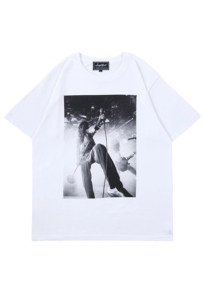 Voodoo Club / 暴動クラブ / Anplifier "暴動クラブ" TEE Design-B（白M）