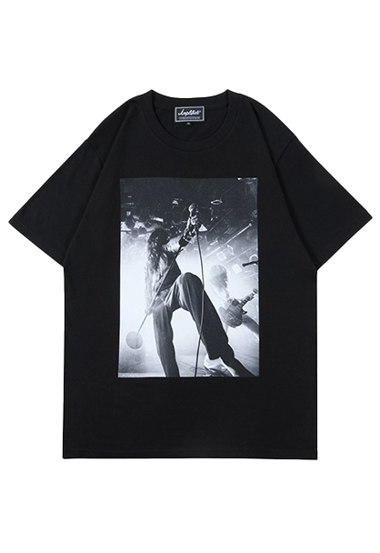 Voodoo Club / 暴動クラブ / Anplifier "暴動クラブ" TEE Design-B（黒S）