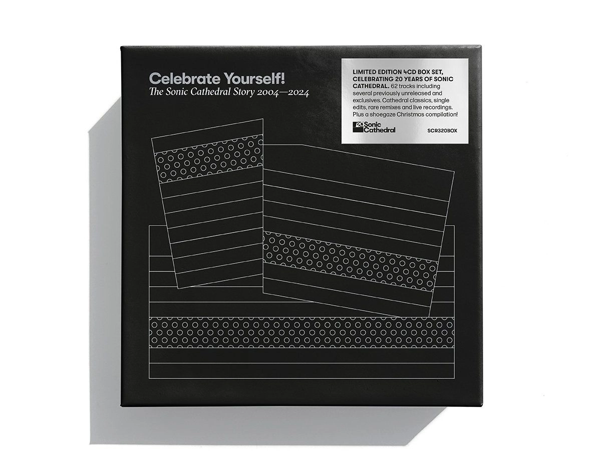 V.A. (ROCK / POPS) / CELEBRATE YOURSELF! THE SONIC CATHEDRAL STORY 2004 - 2024 LIMITED EDITION 4CD BOX SET