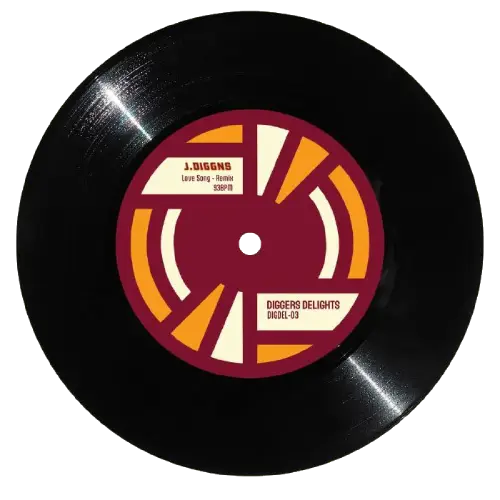 J.DIGGNS / LOVE SONG (REMIX) (7inch)