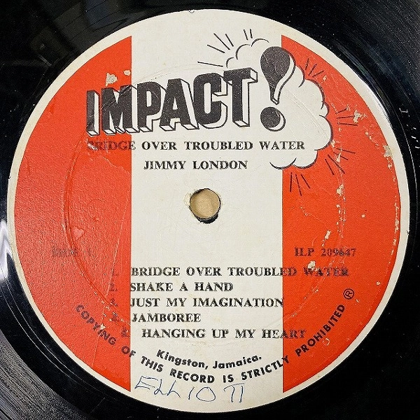 JIMMY LONDON / BRIDGE OVER TROUBLED WATERS