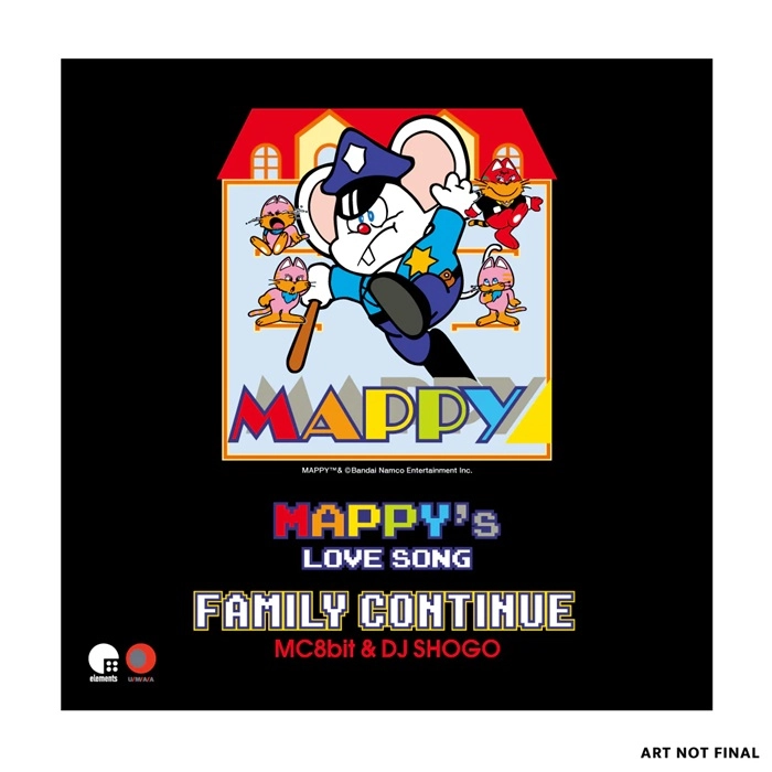 MC8bit & DJ SHOGO / MAPPY'S LOVE SONG FAMILY CONTINUE（7"）