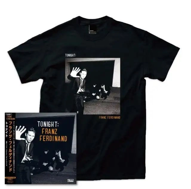 FRANZ FERDINAND / フランツ・フェルディナンド / トゥナイトフランツフェルディナンド+T-SHIRTS（Lサイズ）