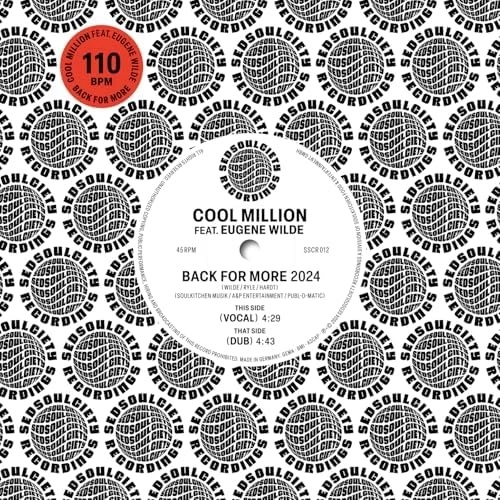 COOL MILLION / クール・ミリオン / BACK FOR MORE
