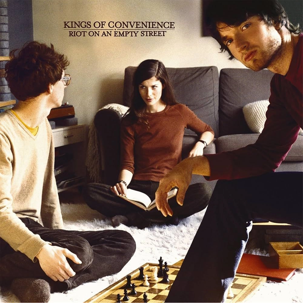 KINGS OF CONVENIENCE / キングス・オブ・コンビニエンス / RIOT ON AN EMPTY STREET (LP)