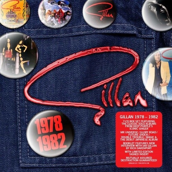GILLAN / ギラン / 1978-1982 - DELUXE AUTOGRAPHED BOXSET