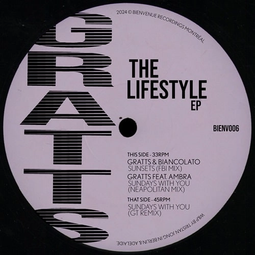 GRATTS / LIFESTYLE EP W/ GENE TELLEM REMIX