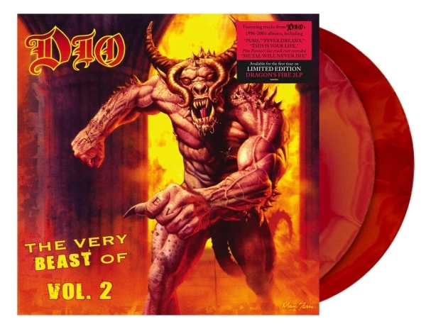 DIO / ディオ / THE VERY BEAST OF DIO VOL.2 (DRAGON'S FIRE COLOUR/SPLATTER VINYL)