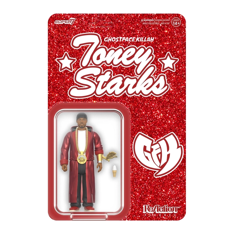 GHOSTFACE KILLAH / GHOSTFACE KILLAH REACTION FIGURES -GHOSTFACE KILLAH (TONEY STARKS)-