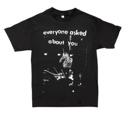 EVERYONE ASKED ABOUT YOU / エヴリワン・アスクド・アバウト・ユー / L/LOGO T-SHIRT (BLACK) / L/LOGO (BLACK)