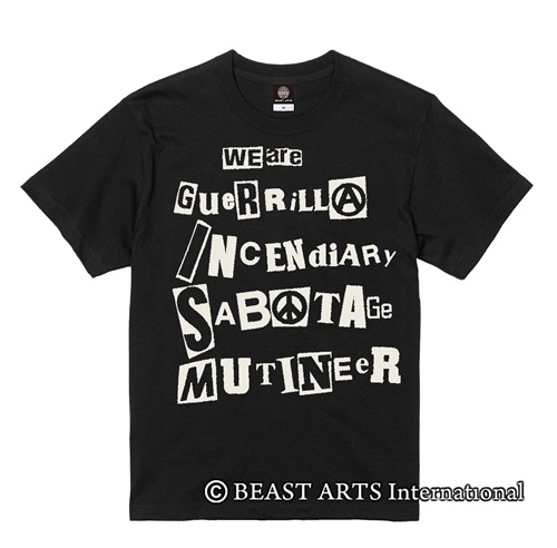 G.I.S.M. / XL/BLK/GUERRILLA INCENDIARY T SHIRT