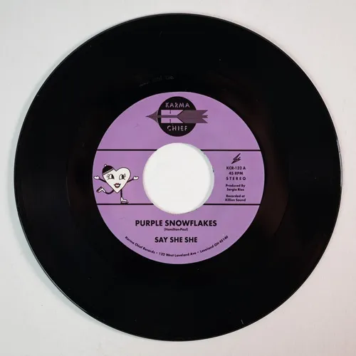 SAY SHE SHE / PURPLE SNOWFLAKES / WINTERTIME