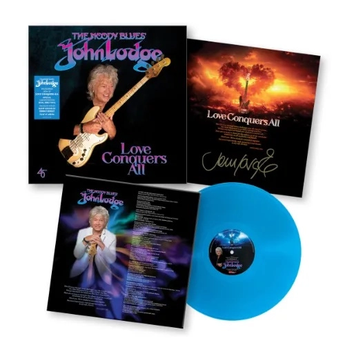 JOHN LODGE / ジョン・ロッジ / LOVE CONQUERS ALL: LIMITED BLUE COLOR VINYL