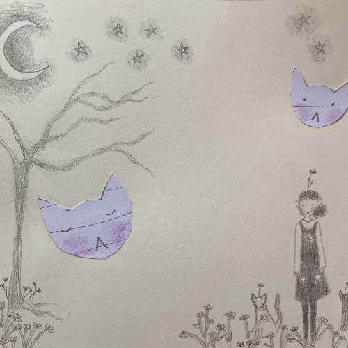 MAGE TEARS / CATS IN THE COLD [LP - MILKY CLEAR]