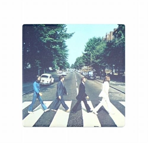 BEATLES / ビートルズ / COASTER SINGLE CERAMIC SQUARE - THE BEATLES (ABBEY ROAD)