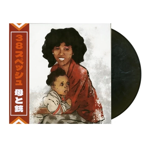 38 SPESH / MOTHER & GUN (LP -NOSTALGIC BLACK & WHITE COLORED VINYL W/OBI-)