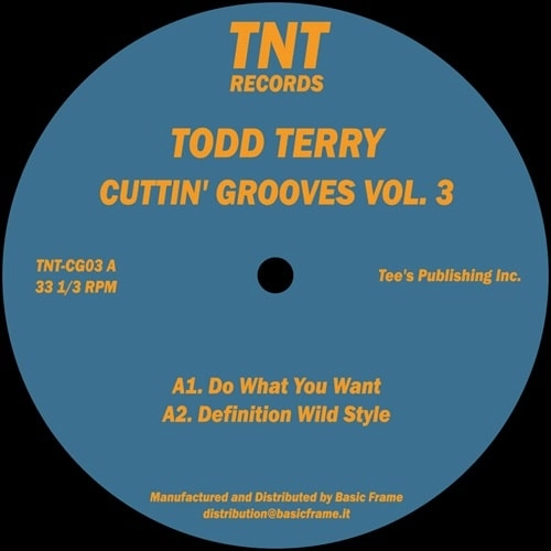 TODD TERRY / トッド・テリー / CUTTIN' GROOVES Vol. 3 / CUTTIN GROOVES Vol. 3