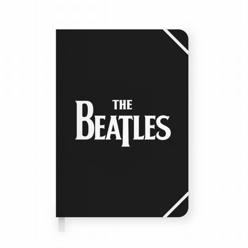 BEATLES / ビートルズ / A5 NOTEBOOK (SOFTCOVER) - THE BEATLES (LOGO) BLACK