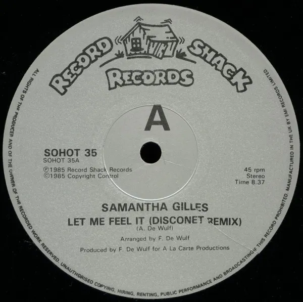 SAMANTHA GILLES / LET ME FEEL IT (DISCONET REMIX)