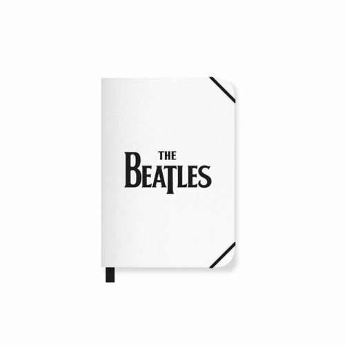 BEATLES / ビートルズ / A6 NOTEBOOK (SOFTCOVER) - THE BEATLES (LOGO) WHITE