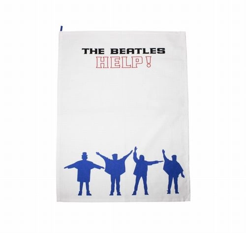 BEATLES / ビートルズ / TEA TOWEL (RECYCLED COTTON) - THE BEATLES (HELP)