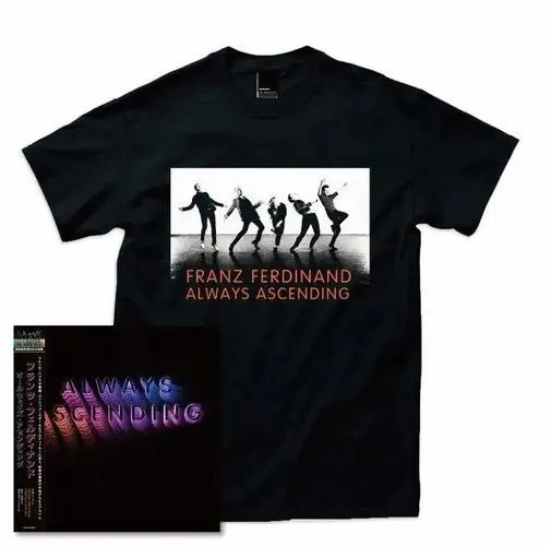 FRANZ FERDINAND / フランツ・フェルディナンド / ALWAYS ASCENDING + T-SHIRTS（XLサイズ）