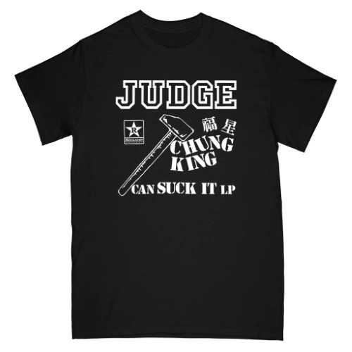 JUDGE / ジャッジ / XL/CHUNG KING CAN SUCK IT T-SHIRT (BLACK)