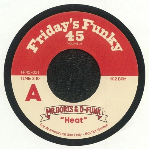 MR. DORIS & D-FUNK / HEAT / RAIN (7inch)