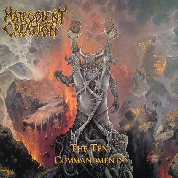 MALEVOLENT CREATION / マルヴォレント・クリエーション / TEN COMMANDMENTS (BLUE TRANSPARENT VINYL)