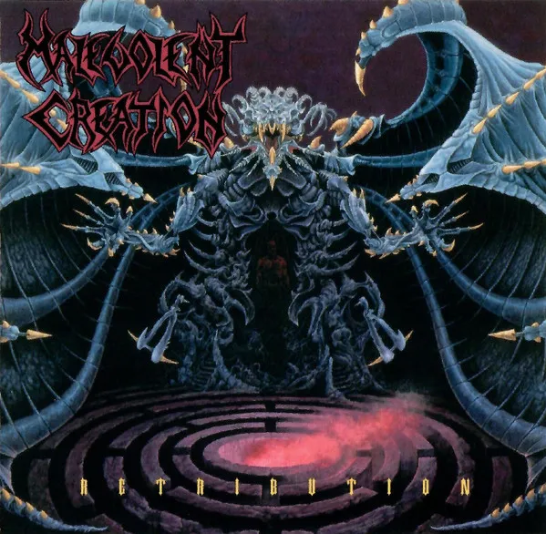 MALEVOLENT CREATION / マルヴォレント・クリエーション / RETRIBUTION (BLUE TRANSPARENT VINYL)
