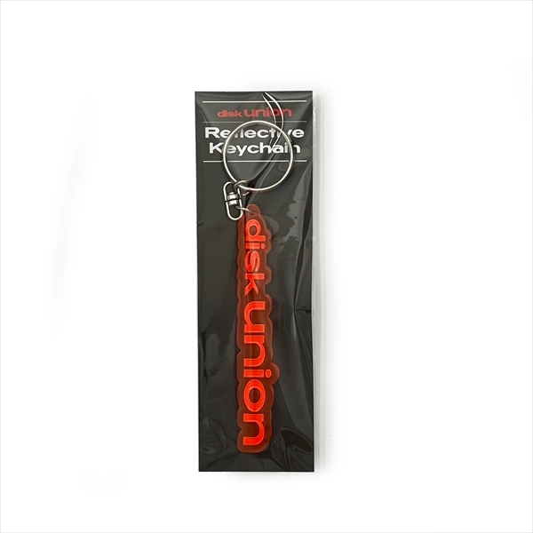 DISKUNION / ディスクユニオン / diskunion Relective Keychain (RED)