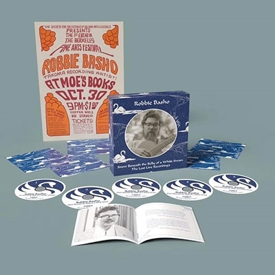 ROBBIE BASHO / ロビー・バショウ / SNOW BENEATH THE BELLY OF A WHITE SWAN: THE LOST LIVE RECORDINGS (5CD)