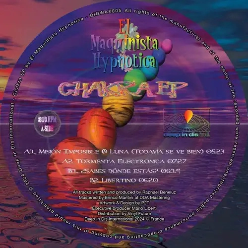 EL MAQUINISTA HYPNOTICA / CHAKRA EP