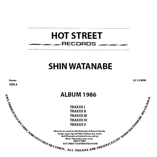 SHINICHIRO WATANABE / ALBUM 1986