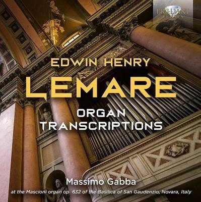 MASSIMO GABBA / マッシモ・ガッバ / LEMARE:ORGAN TRANSCRIPTIONS