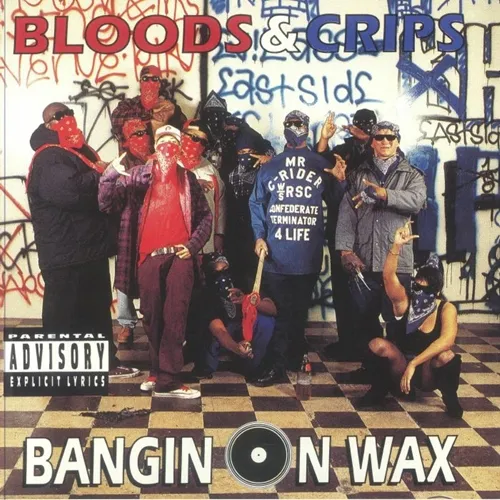 BLOODS & CRIPS / BANGIN ON WAX (2LP) -RED & BLUE VINYL-